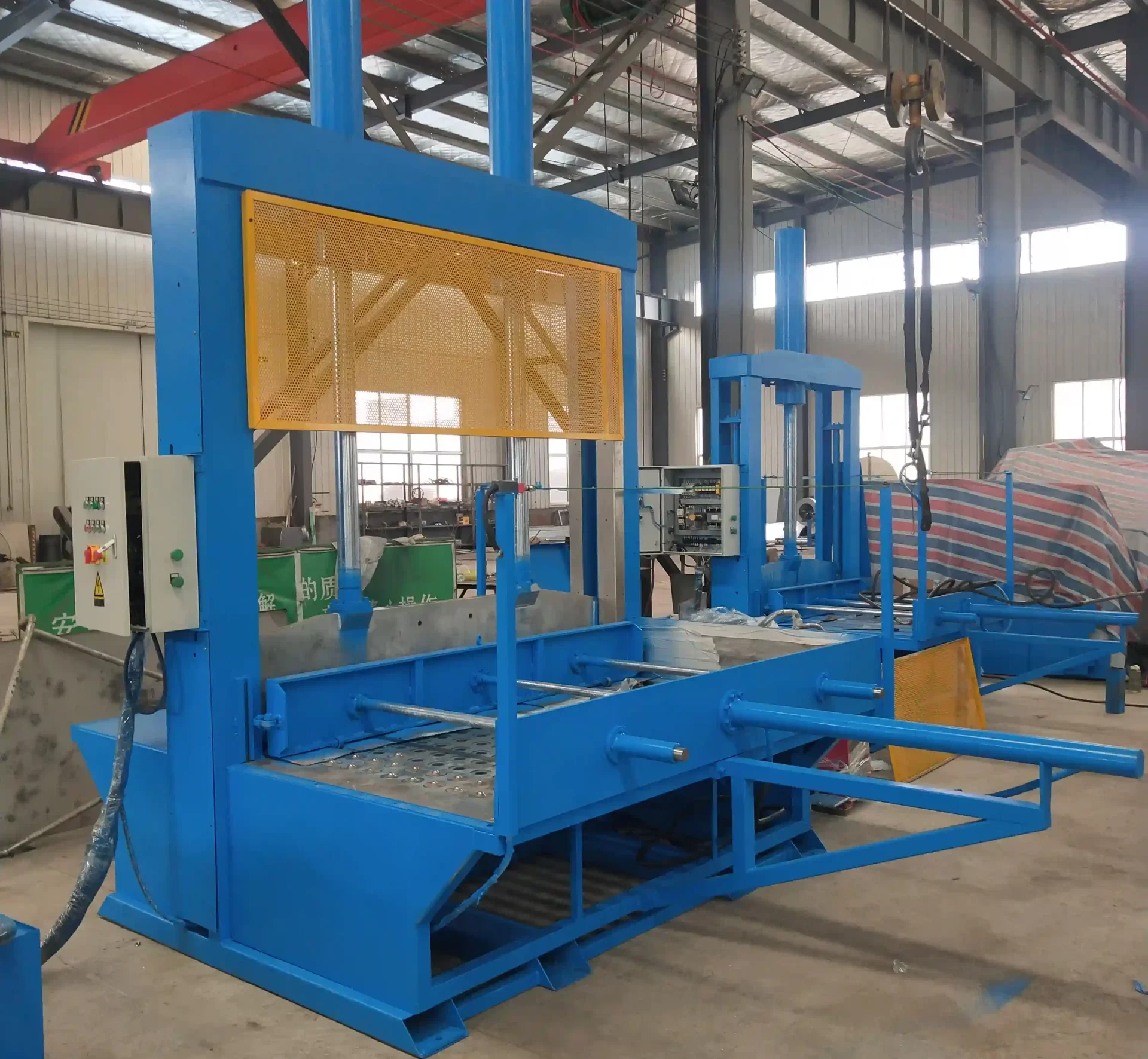 Hidrolik Kesme Makinesi / Kauçuk Balya Kesme Makinesi