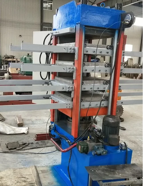 550 * 550 αυτόματη μηχανή βουλκανισμού ελαστικών πλακιδίων δαπέδου