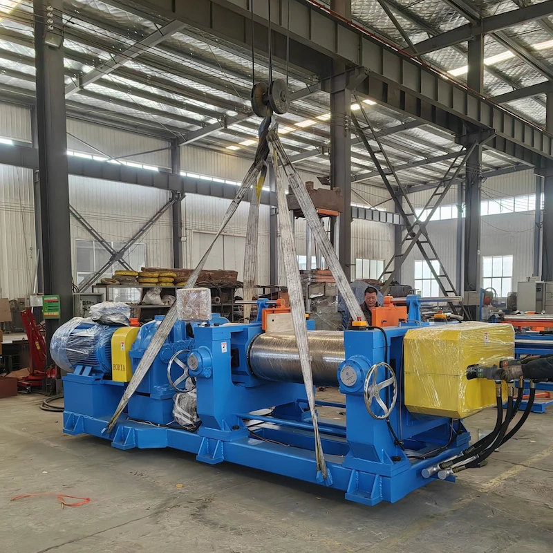 Banbury öppen gummiblandningskvarn med lagerblandare