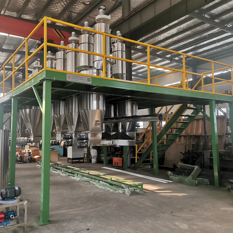 Batchningssystem med helautomatisk styrning/automatiskt vägningssystem