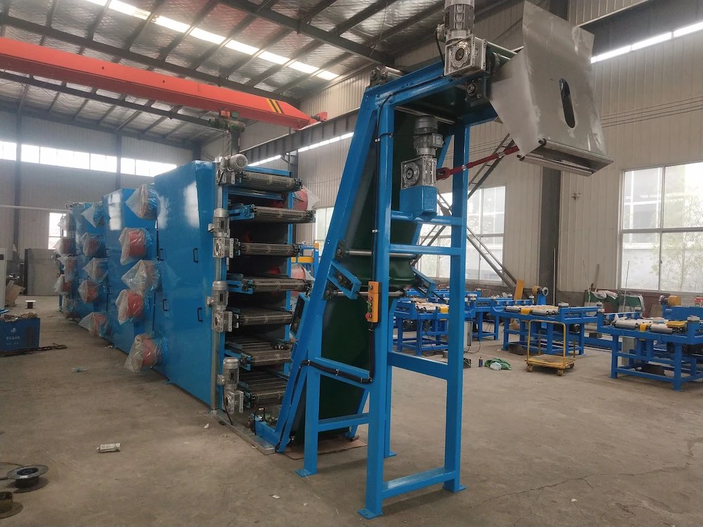 Hasır Bant Tipi Kauçuk Film Kesikli Soğutma Hattı